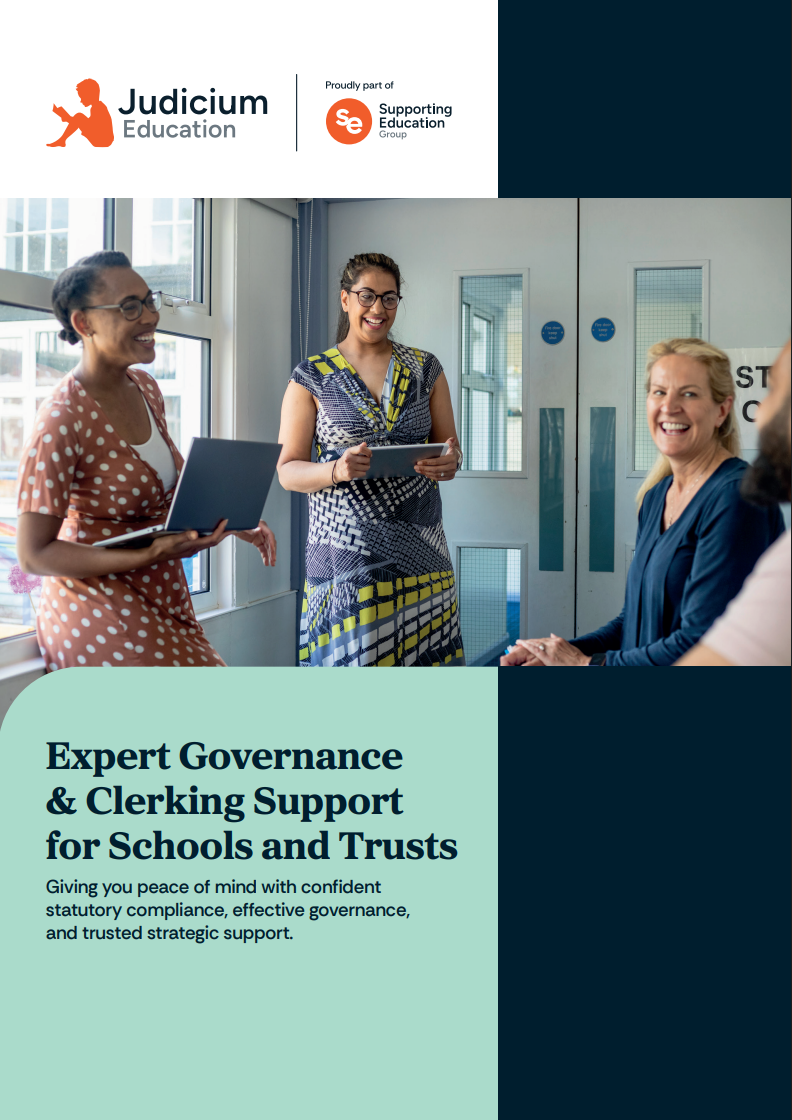 Brochure cover to expert governance